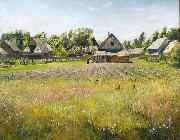 Nikolay Nikanorovich Dubovskoy Rural landscape France oil painting artist